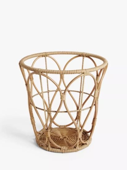 Open Weave Plant Holder, Natural