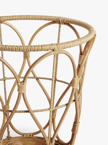 Open Weave Plant Holder, Natural